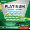 PLATINUM PACKAGE  (8 JARS + 8 SBG TRIAL PACK plus 2 bottles capsules)