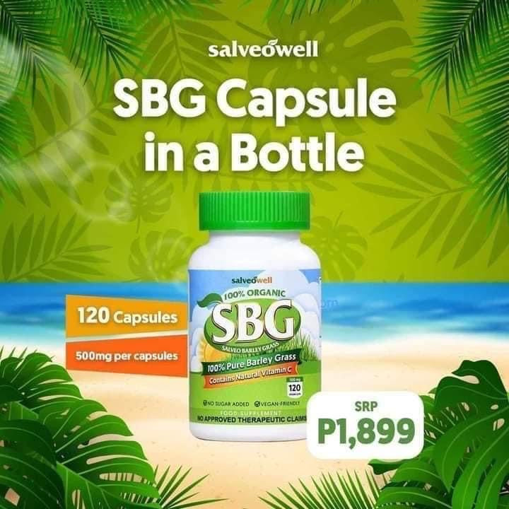 SBG CAPSULES IN BOTTLE ( 120 Caps)